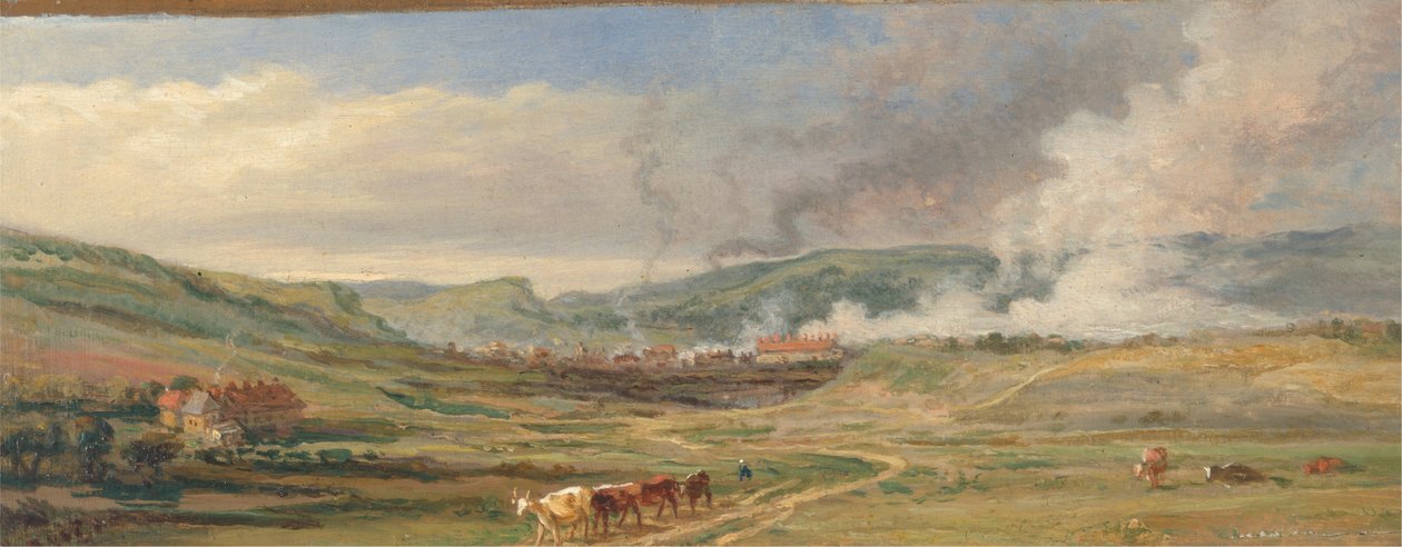 Swansea, Güney Galler yakınlarındaki manzara by James Ward