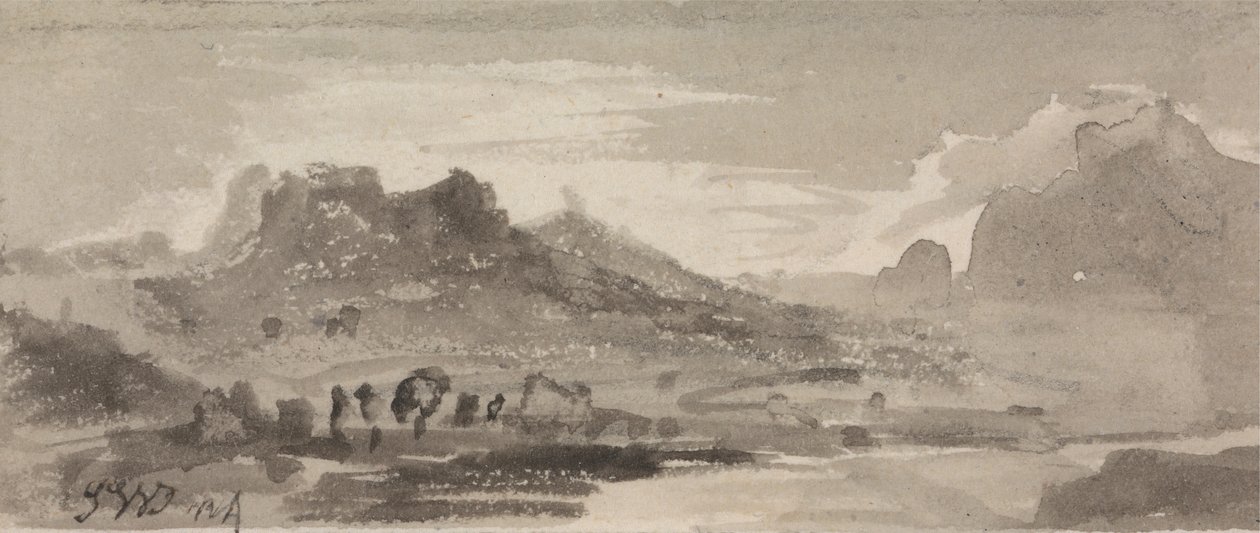 Dağlık Manzara by James Ward
