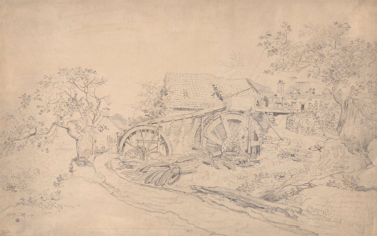 Bay. Thompson'ın Tel Değirmeni, Tintern by James Ward