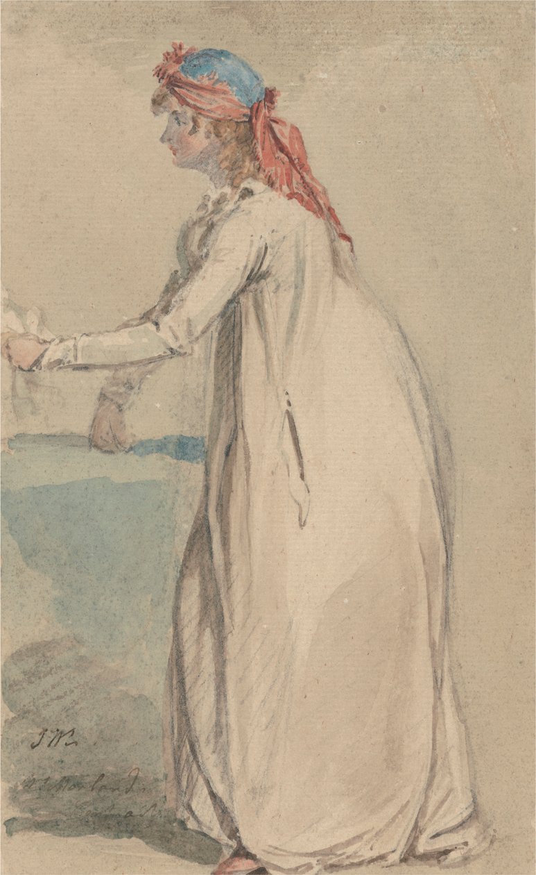 Bayan Morland'ın Portresi by James Ward