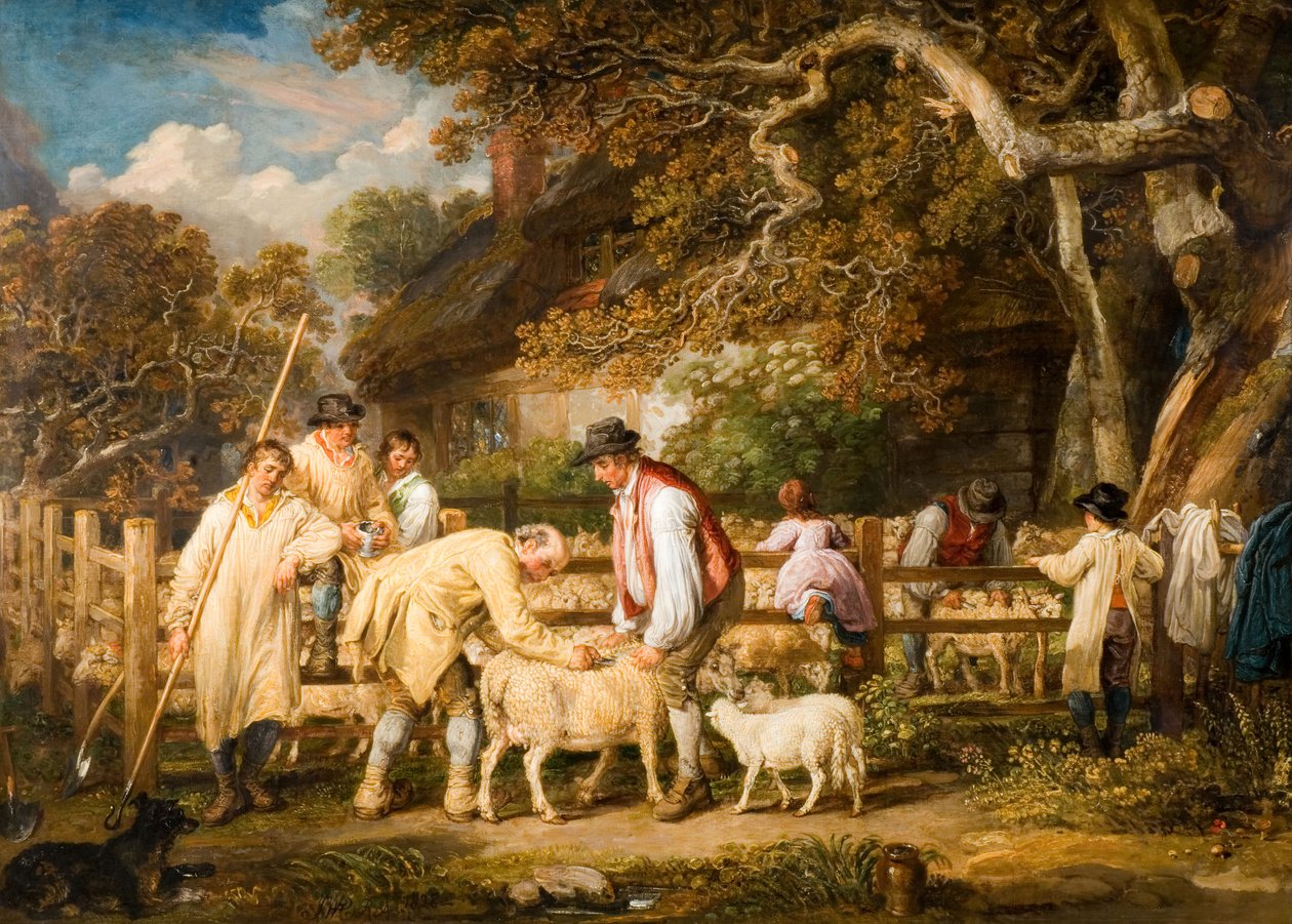 Koyun Kurtarma, 1828. by James Ward