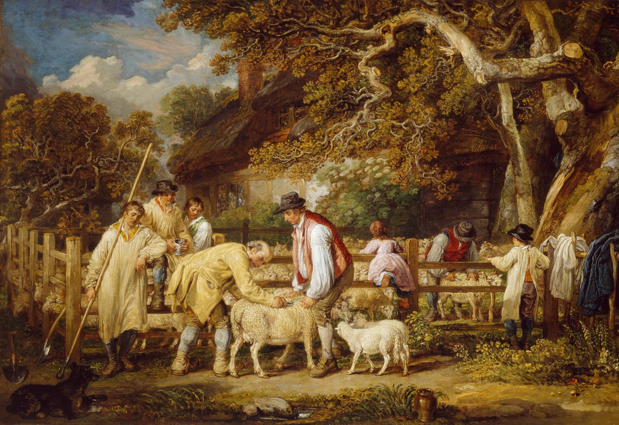 Koyun Kurtarma, 1828 by James Ward