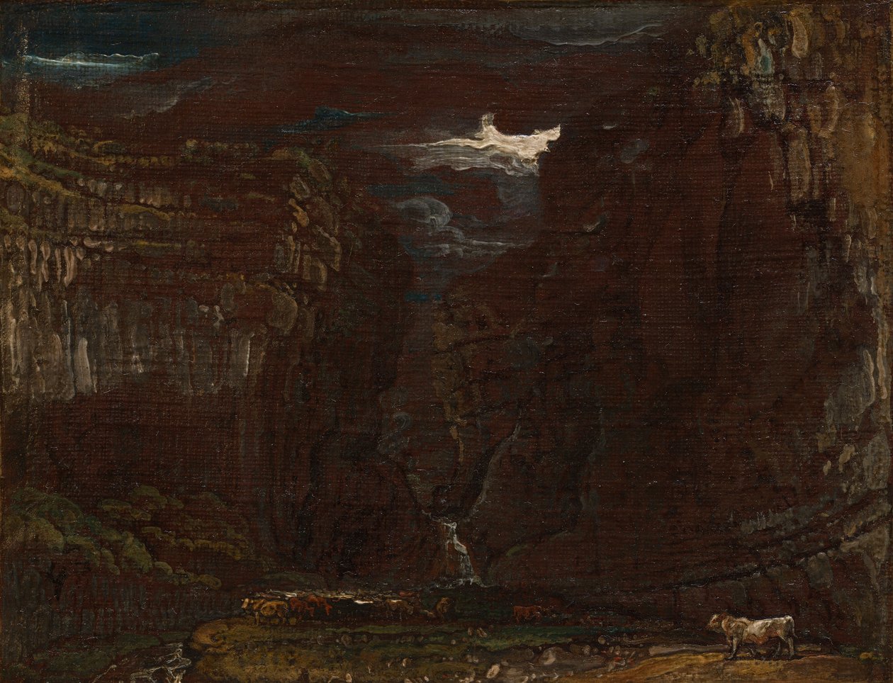 'Gordale Yarası' için eskiz by James Ward