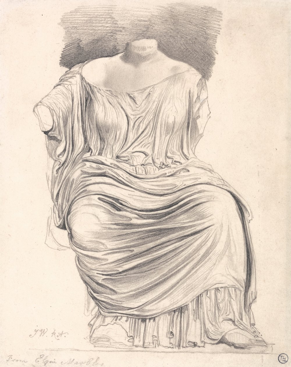 Heykel Çalışması: Elgin Mermerlerinden by James Ward
