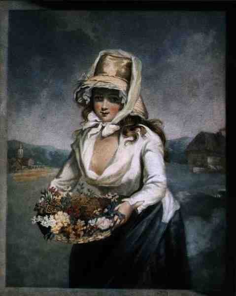 Yaz, sanatçı tarafından oyulmuş, pub. c.1805 (mezzotint gravür) (125572 çifti) by James Ward