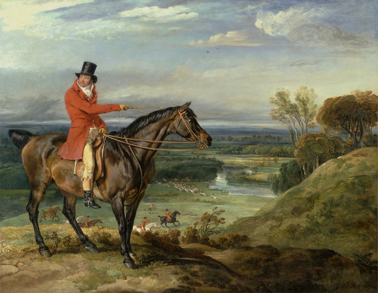 Theophilus Levett ve Gözde Bir Avcı by James Ward