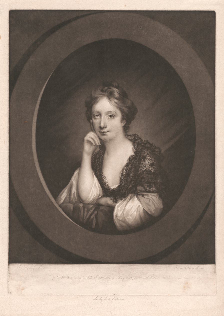 Leydi Susan O'Brien by James Watson