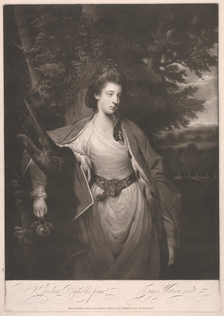 Margaret Caroline, Carlisle Kontesi by James Watson