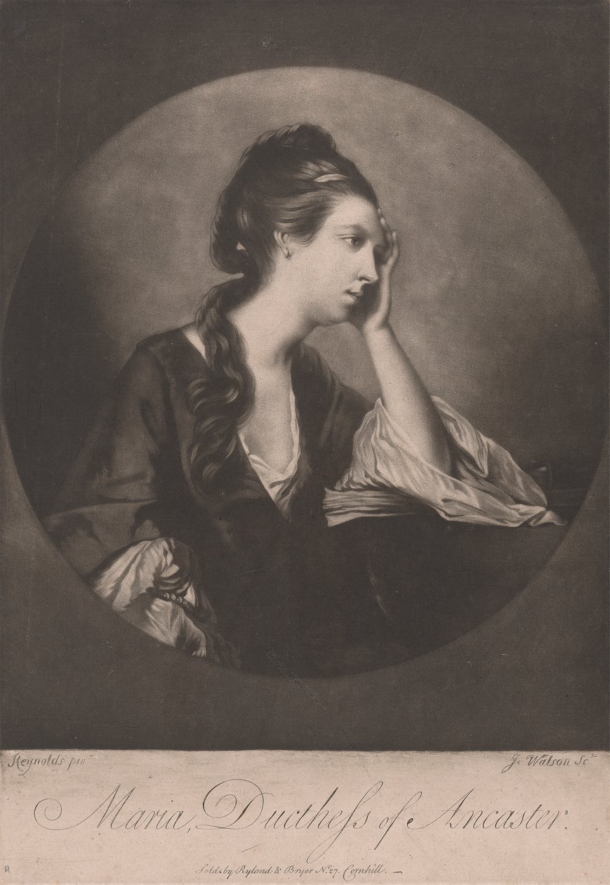 Ancaster Düşesi Mary by James Watson
