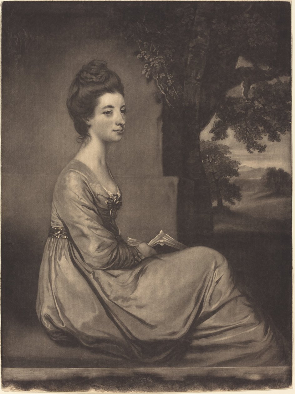 Jemima Kontes Cornwallis by James Watson after Sir Joshua Reynolds
