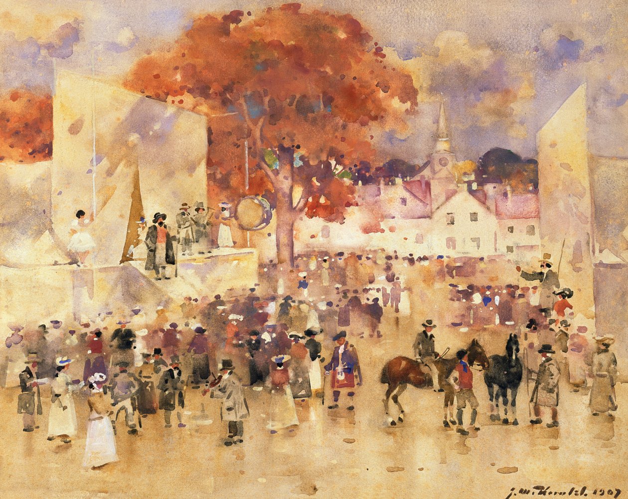 İskoç Fuarı, 1907 by James Watterston Herald
