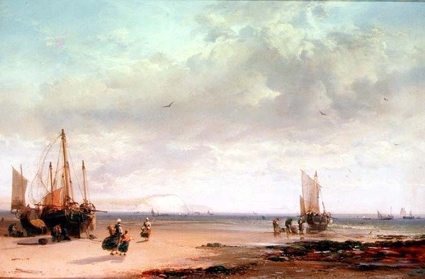 Bir Sahil Manzarası by James Webb