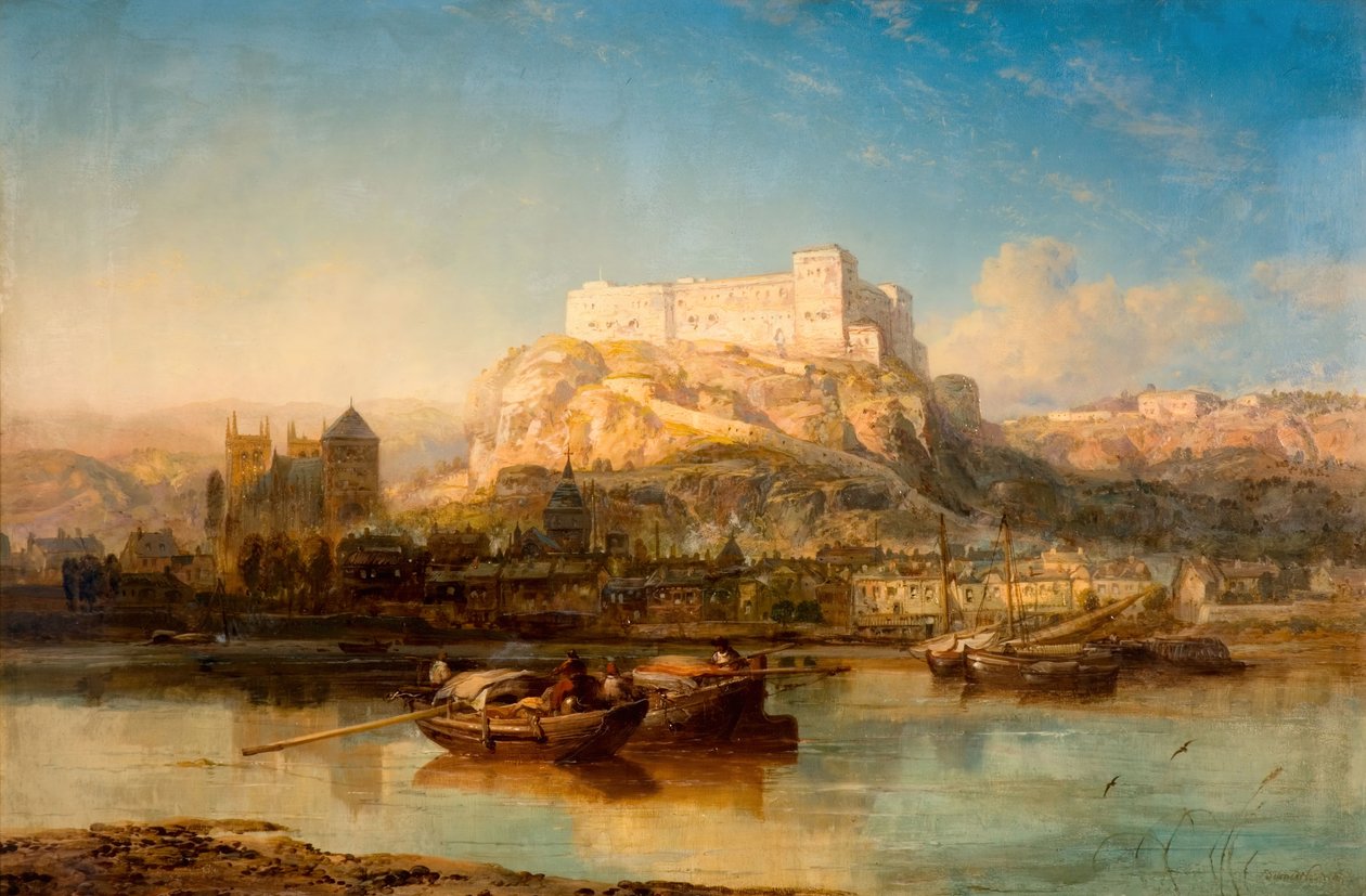 Huy, Belçika, 1878. by James Webb