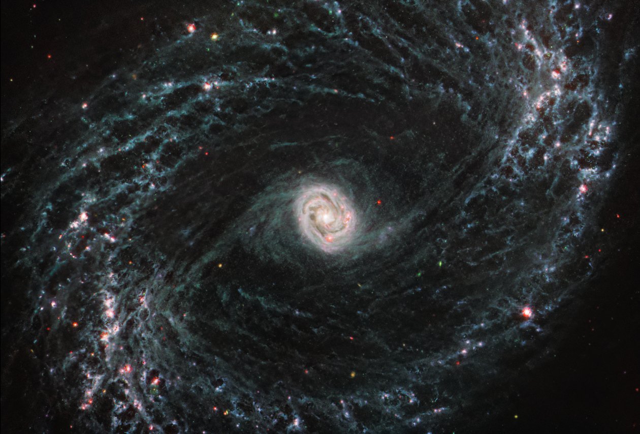 NGC 1433 (MIRI Görüntüsü) by James Webb Space Telescope (NASA)