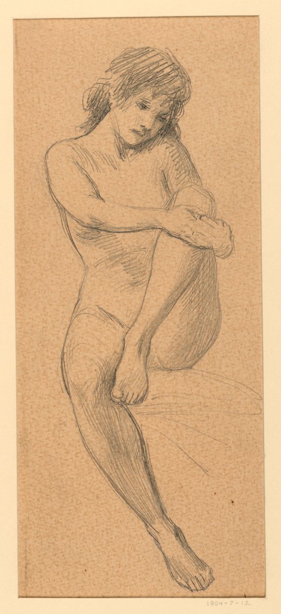 kadın çıplak by James Wells Champney