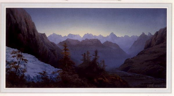 Alplerde Şafak by James Whittet Smith