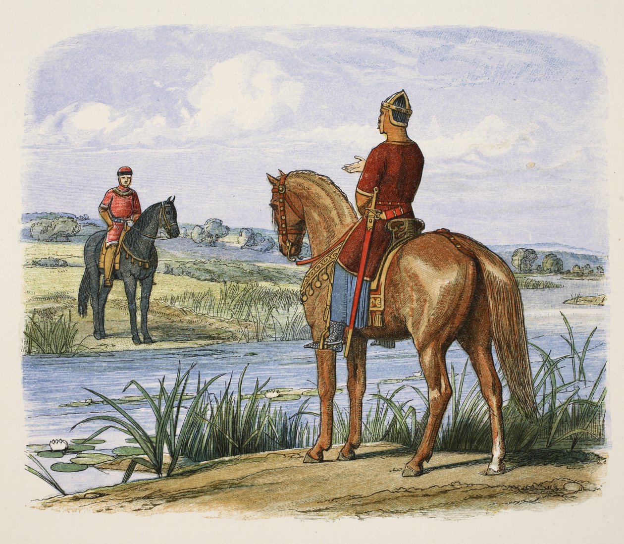 Henry ve Stephen, Thames boyunca, A Chronicle of England M.Ö. 55