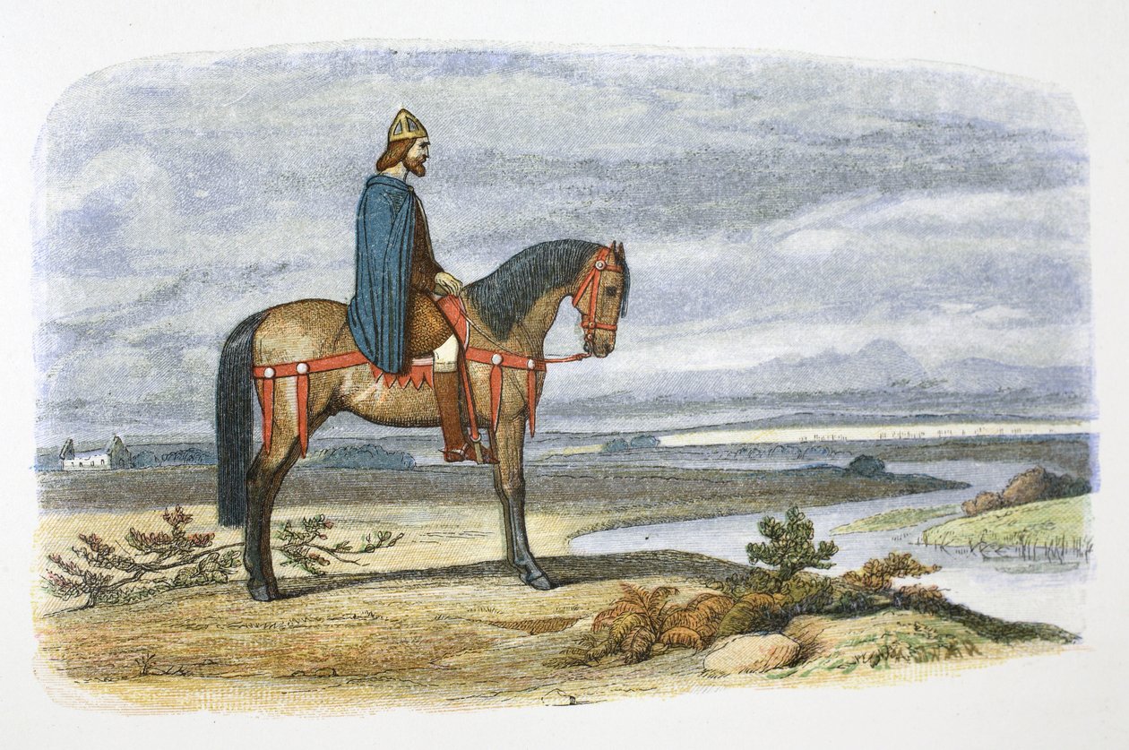 Kral Alfred, Danimarka filosunun ele geçirilmesini planlıyor, 892 1864 by James William Edmund Doyle