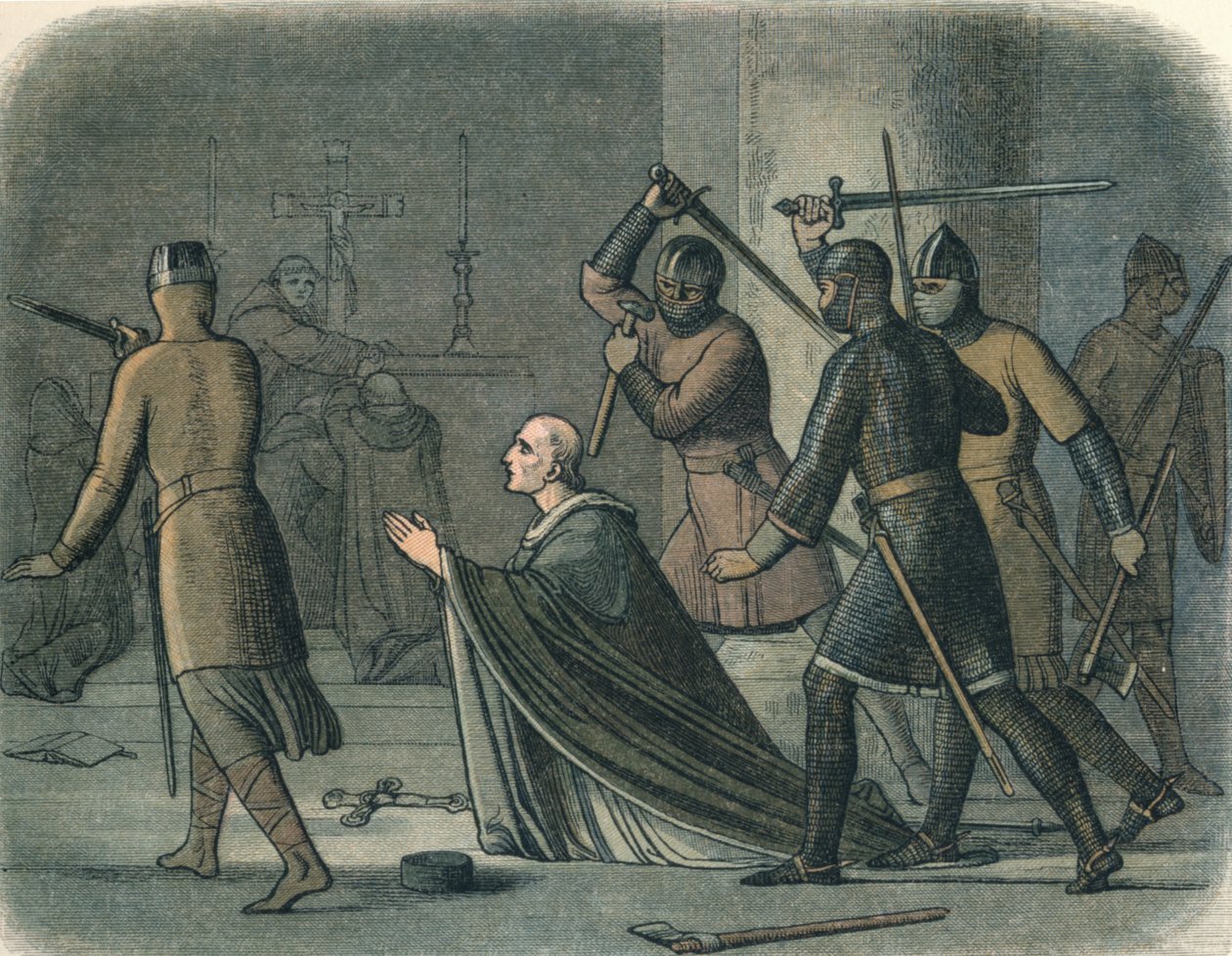 Primatın öldürülmesi, 1170 1864 by James William Edmund Doyle