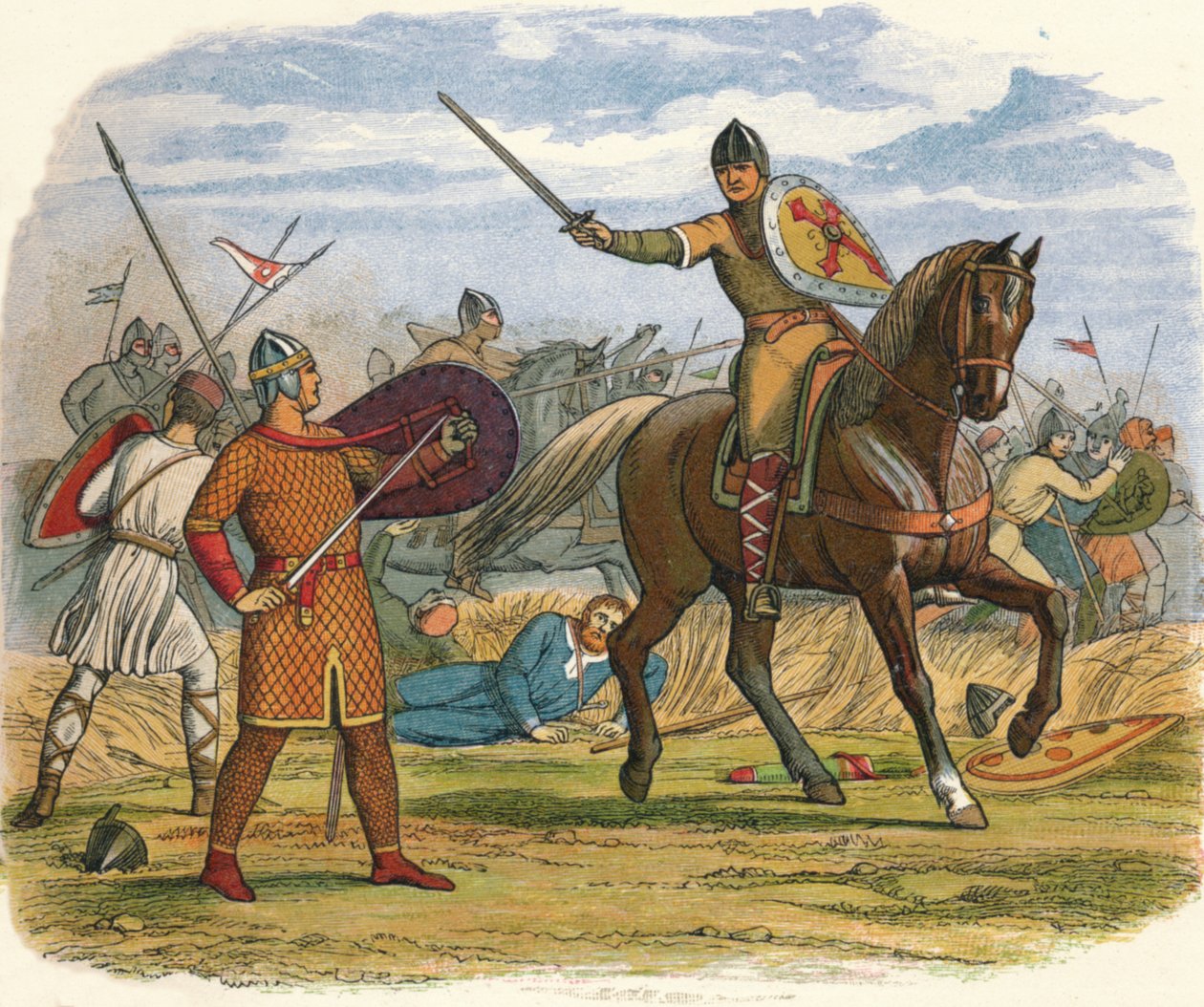 Robert, katip Baudri tarafından esir alındı, 1106 1864 by James William Edmund Doyle