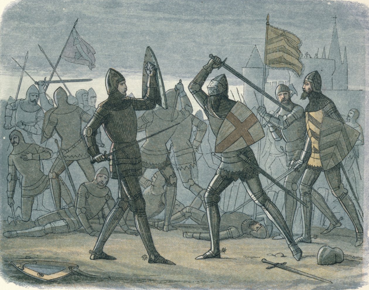 Calais kabartması, 1864 by James William Edmund Doyle