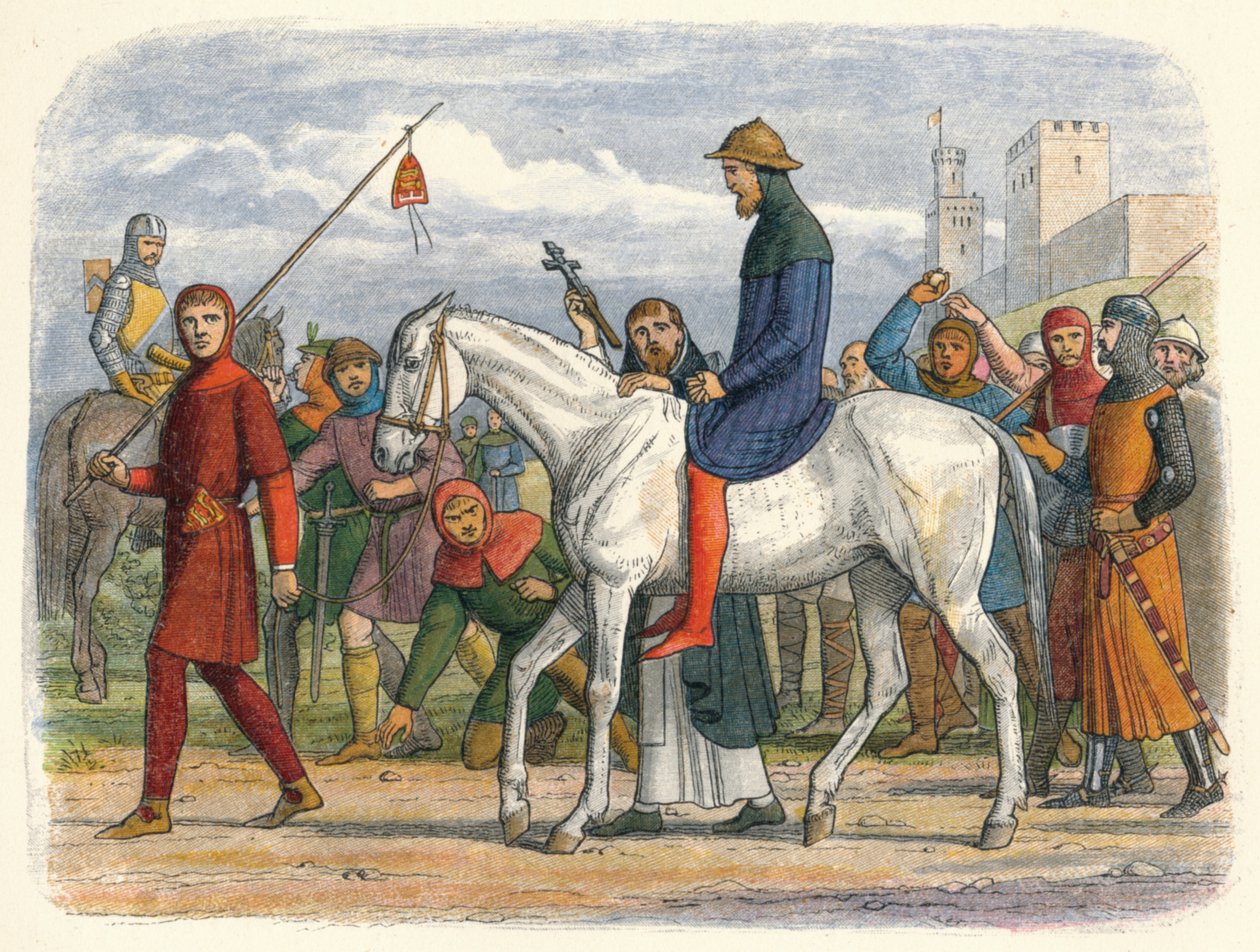Lancaster Kontu Thomas, idama yol açtı, 1322 1864 by James William Edmund Doyle