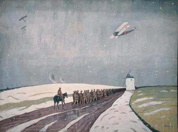 Karda Kanadalılar by James Wilson Morrice