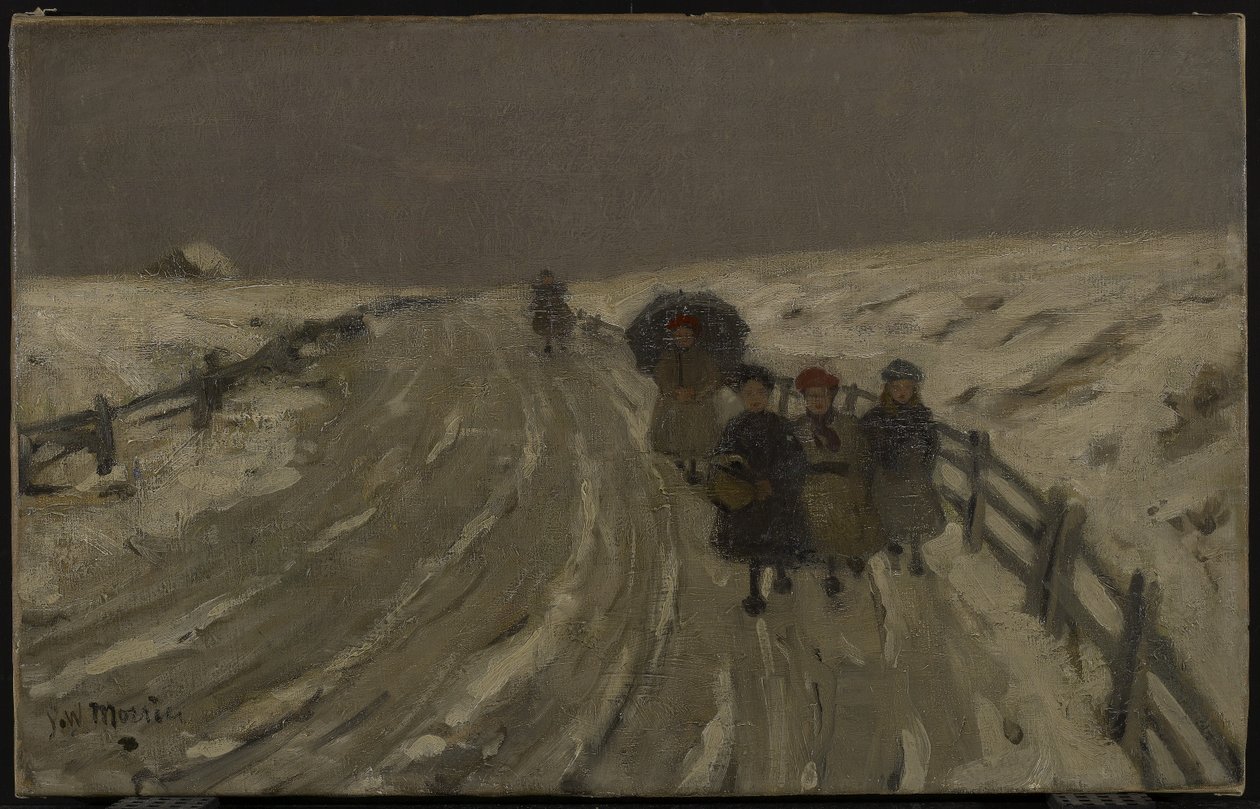 Okuldan Dönüş, c.1901 by James Wilson Morrice