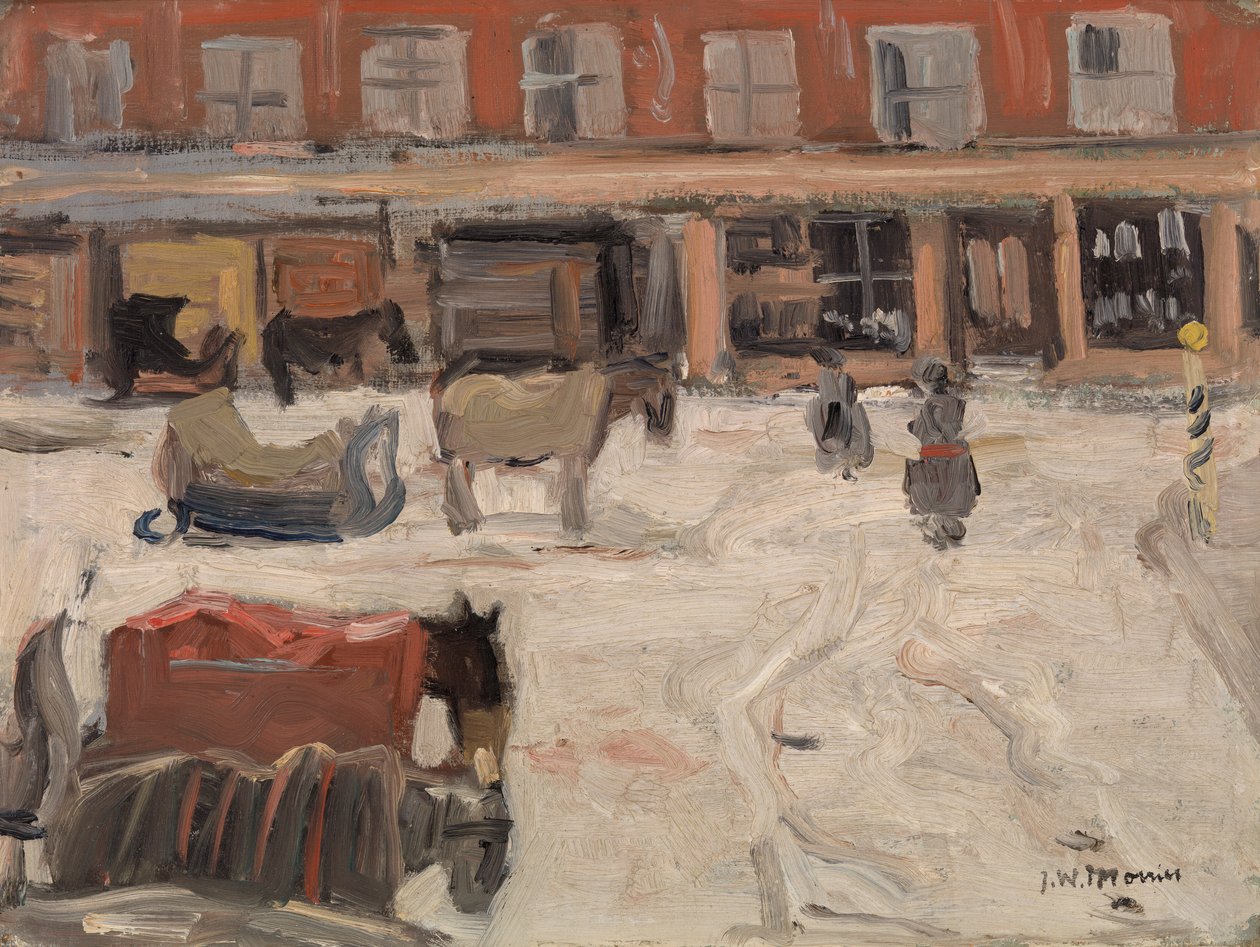 kar sahnesi by James Wilson Morrice
