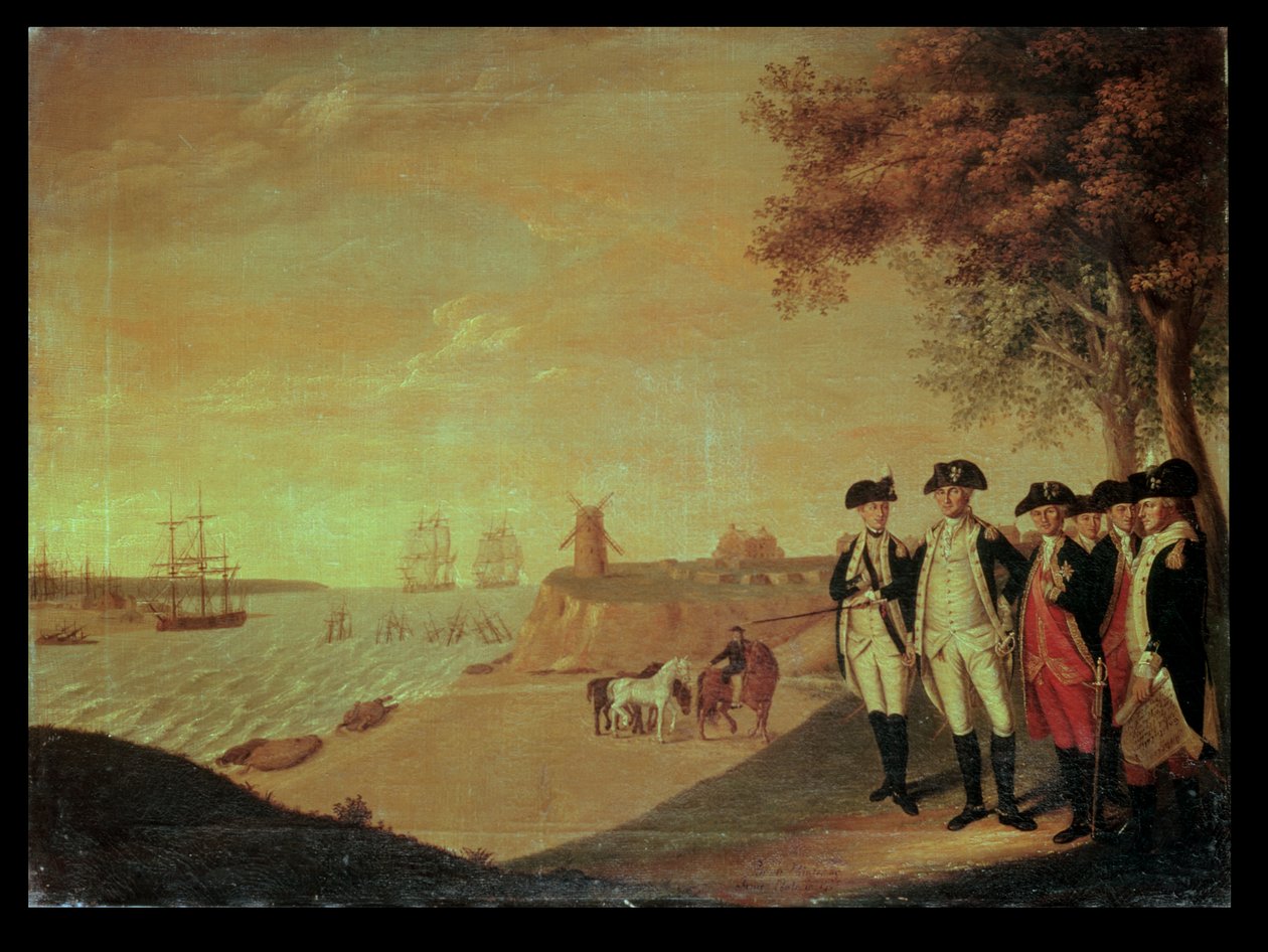 Washington ve Generaller Yorktown