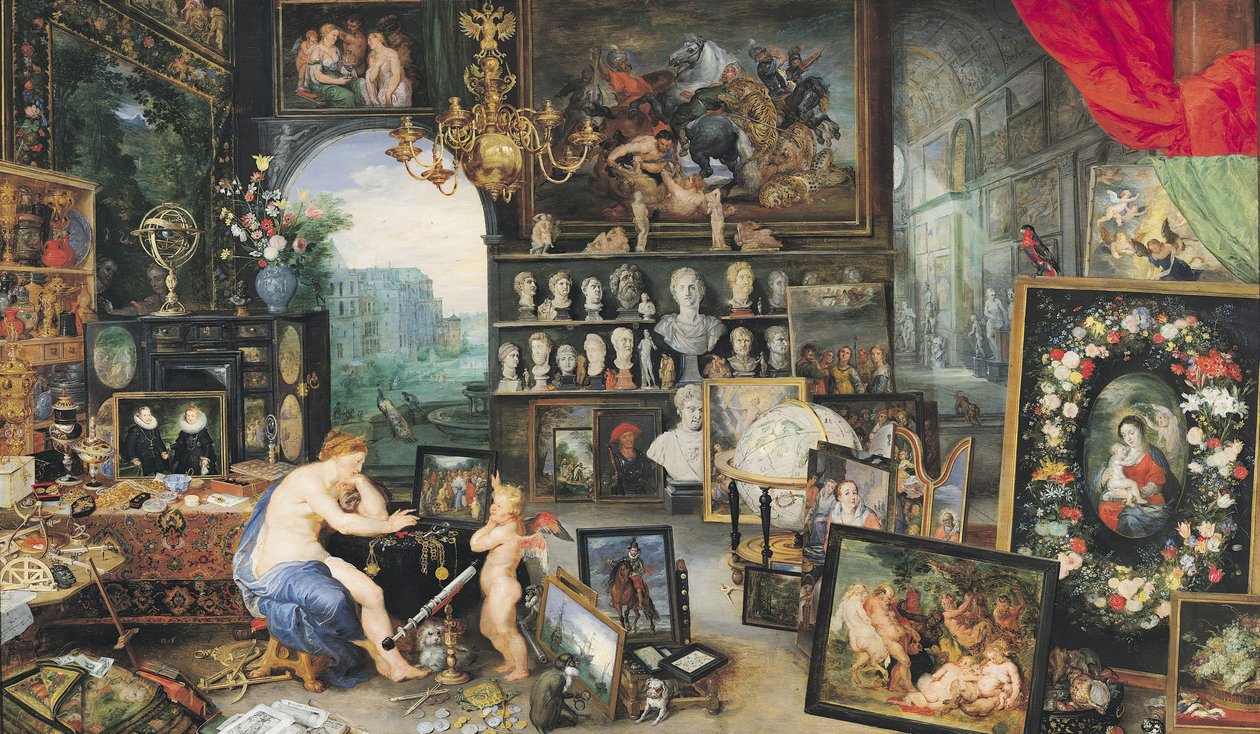 Görme Duyusu, 1617 by Jan and Rubens, P.P. Brueghel