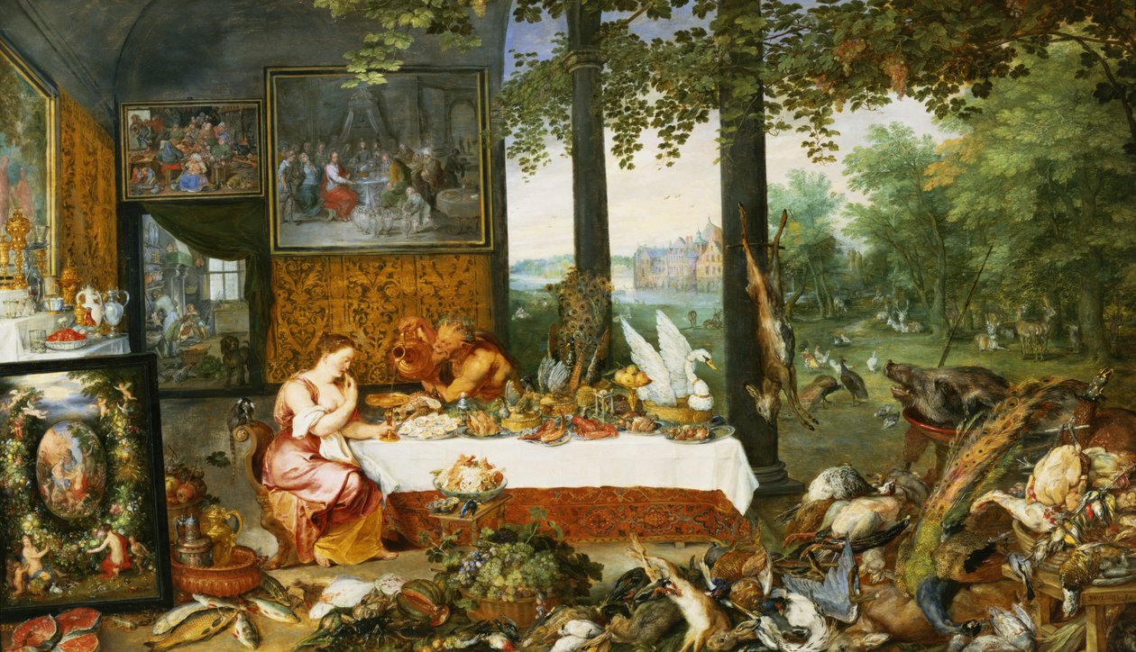 Tat Duygusu, 1618 by Jan and Rubens, P.P. Brueghel