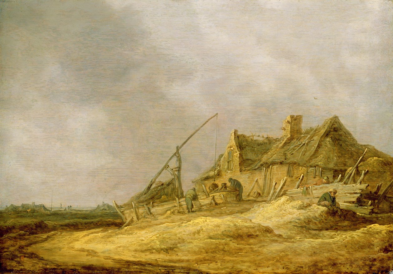 Çiftlik, 1632 by Jan Josephsz van Goyen
