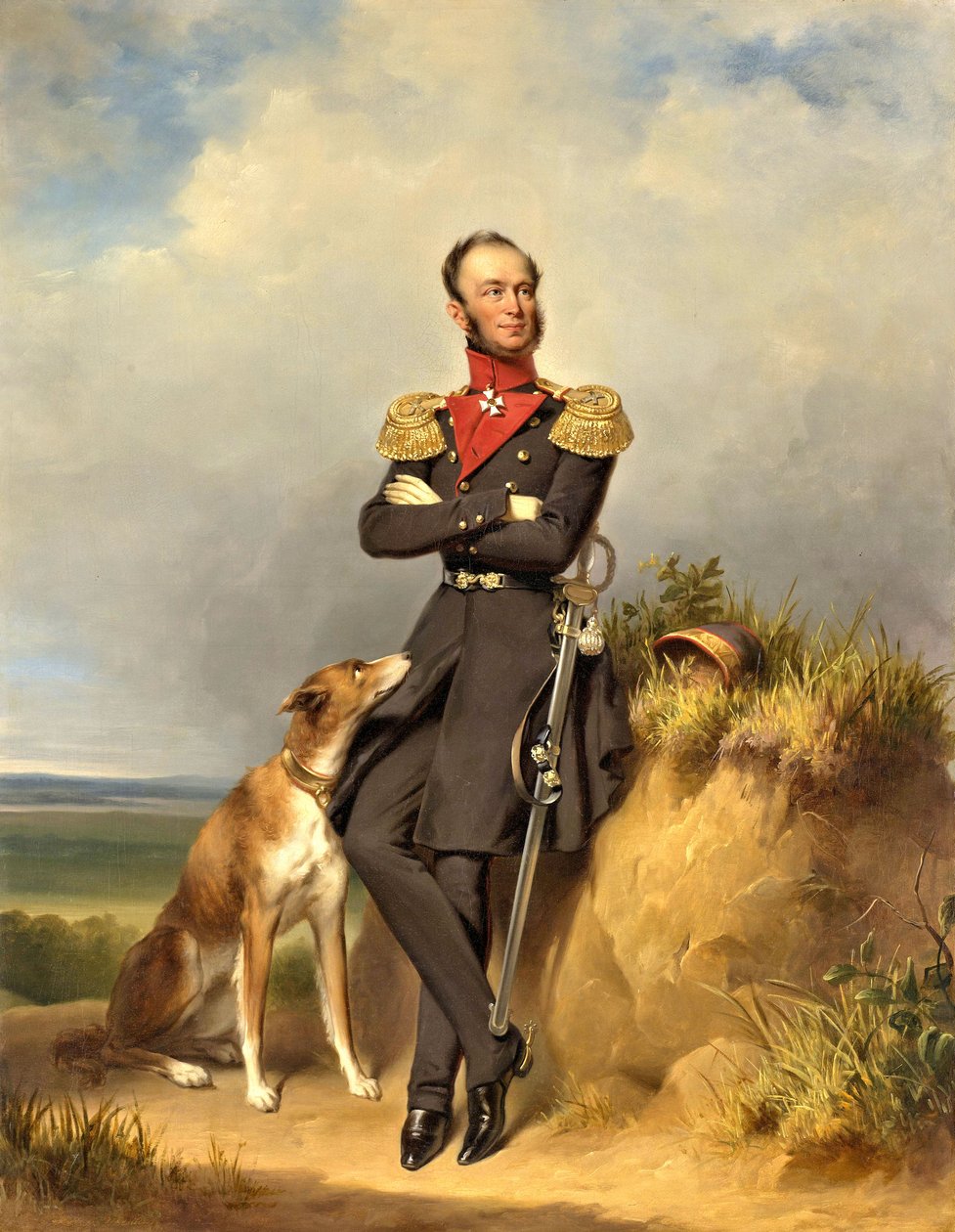 William II (1792-1849), Hollanda Kralı by Jan Adam Janszoon Kruseman