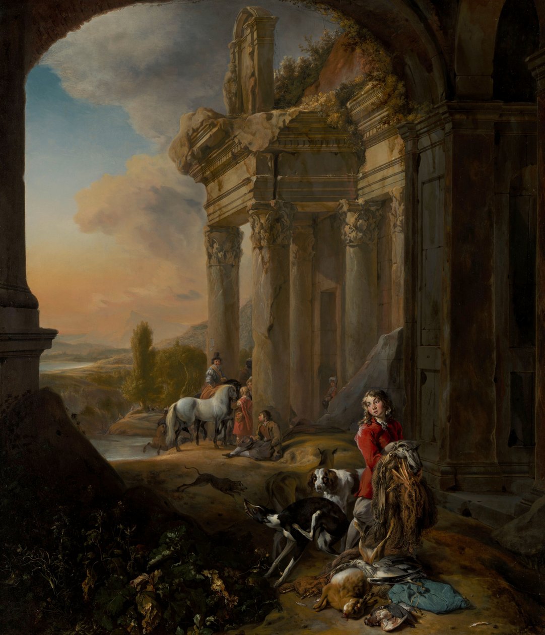 Avdan Dönüş by Jan Baptist Weenix