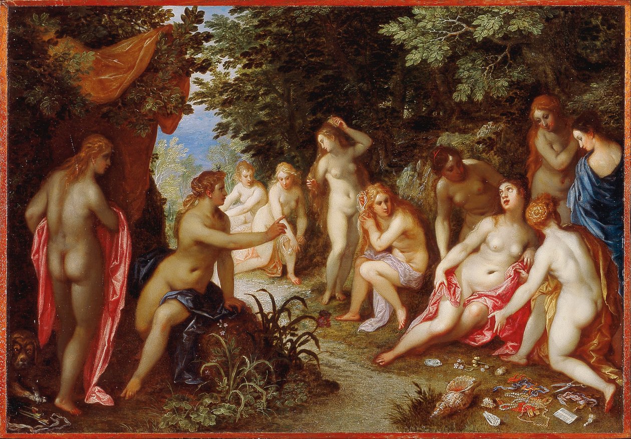 Diana ve Callisto by Jan the Elder Brueghel
