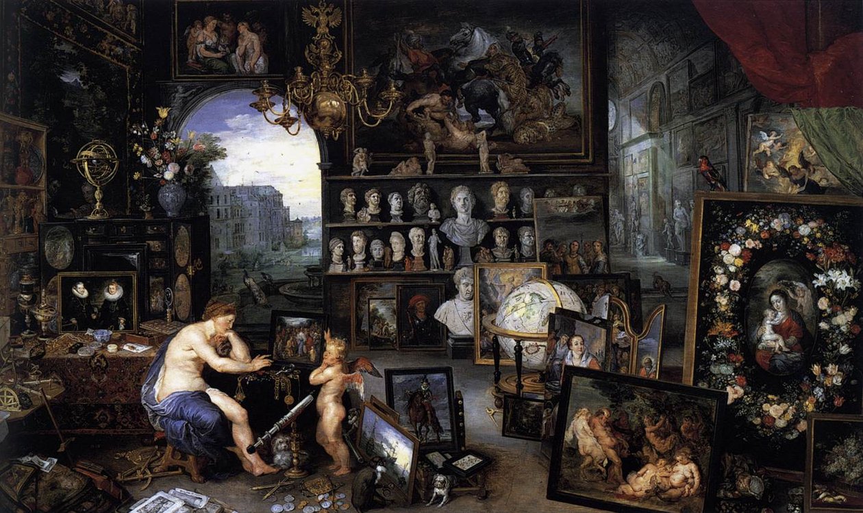 Görme Duyusu by Jan the Elder Brueghel
