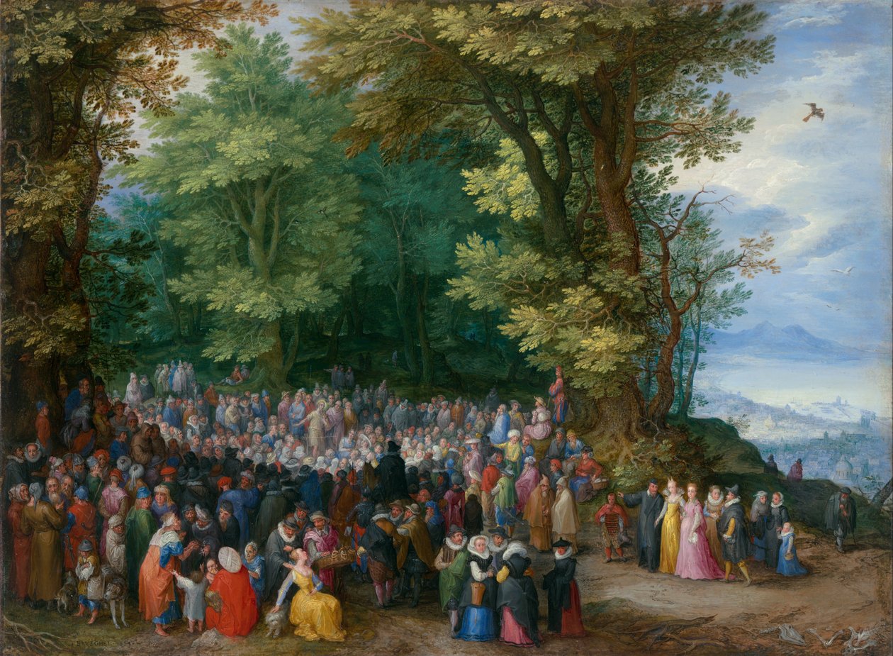 Dağdaki Vaaz by Jan the Elder Brueghel