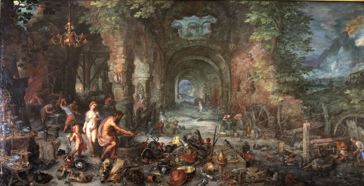 ateş by Jan the Elder Brueghel