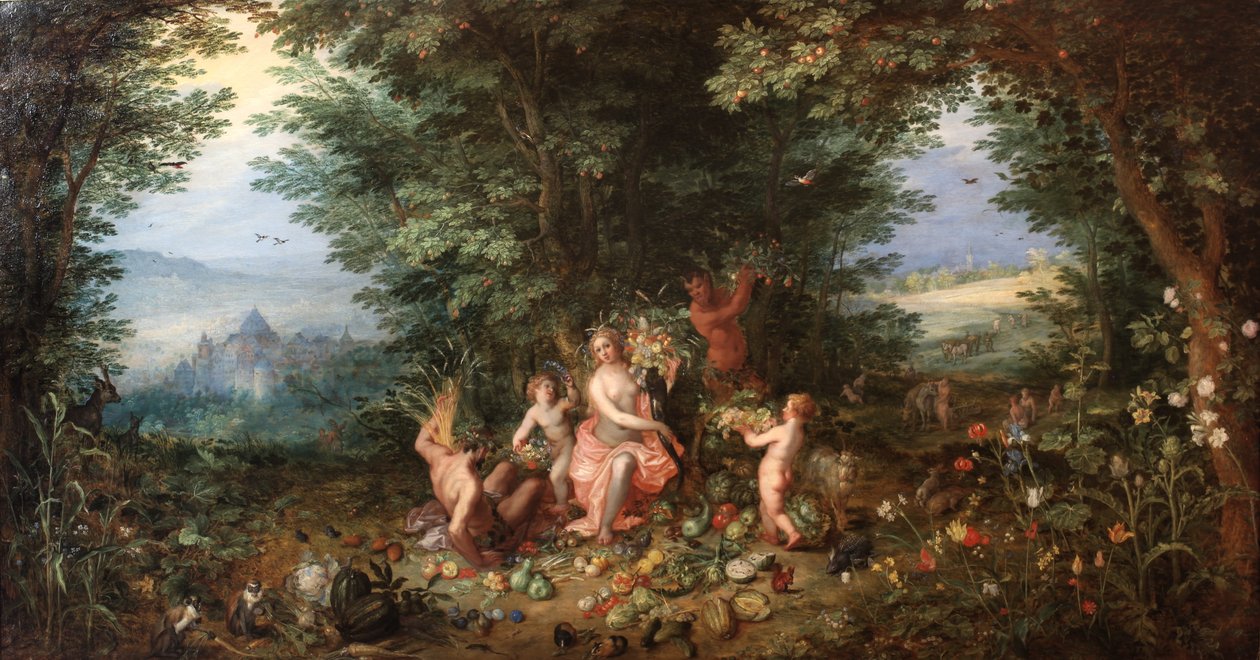 Dünya by Jan the Elder Brueghel