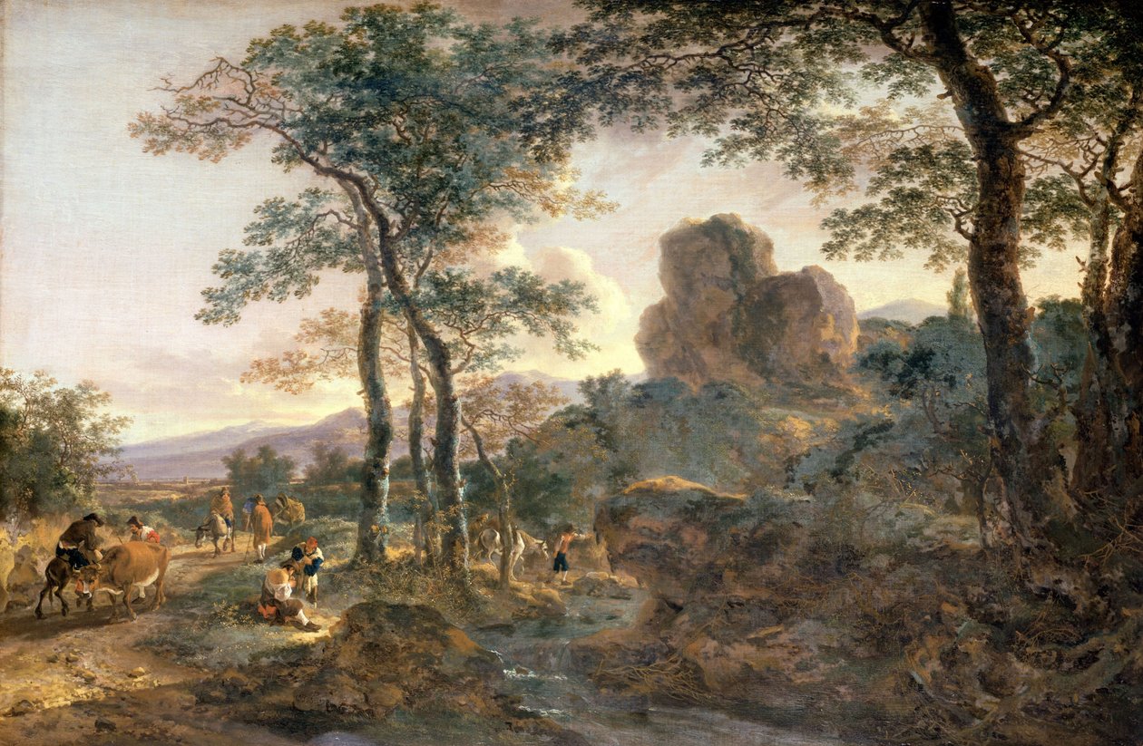 Bir Dağ Yolu by Jan Dirksz Both