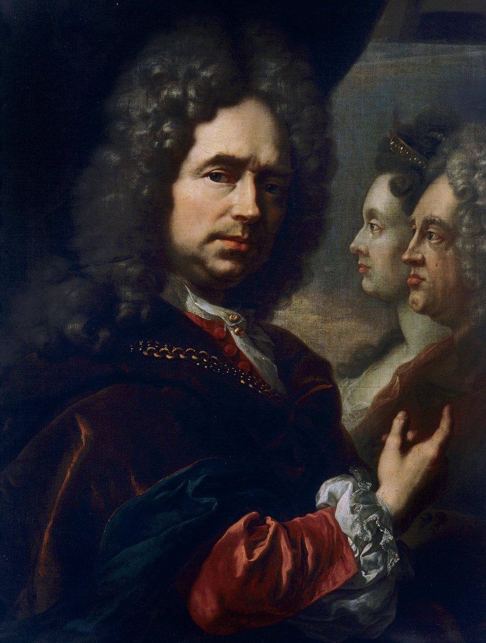 Jan Frans Van Douven tarafından otoportre by Jan Frans Douven