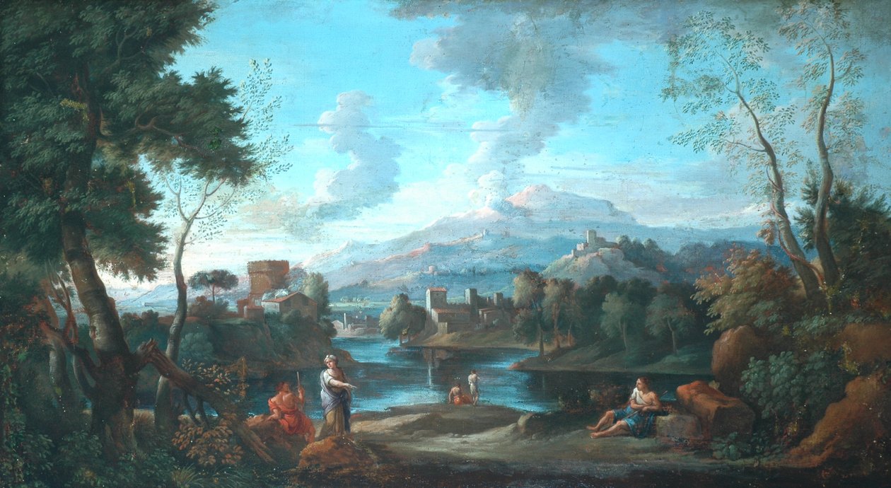 Klasik Peyzaj, Orizante by Jan Frans van Bloemen