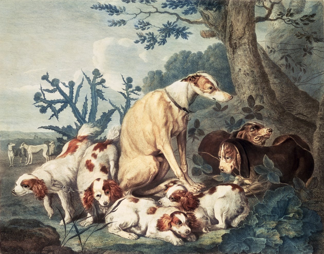 Daniel Lerpiniere (c.1745-85), pub. John ve Josiah Boydell tarafından, 1799 (nokta gravürü) by Jan Fyt
