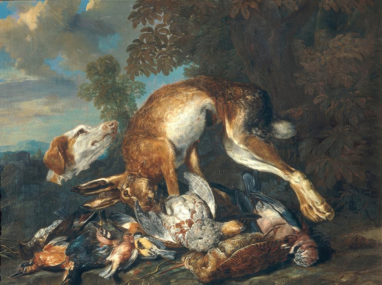 oyun ve av köpeği by Jan Fyt