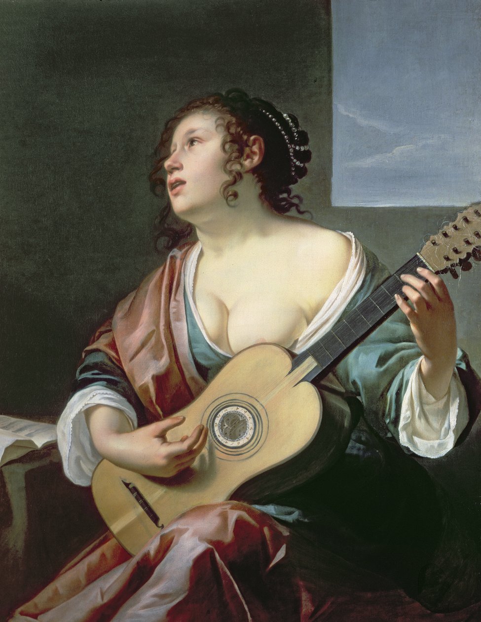 Udlu kadın by Gerrit van Honthorst
