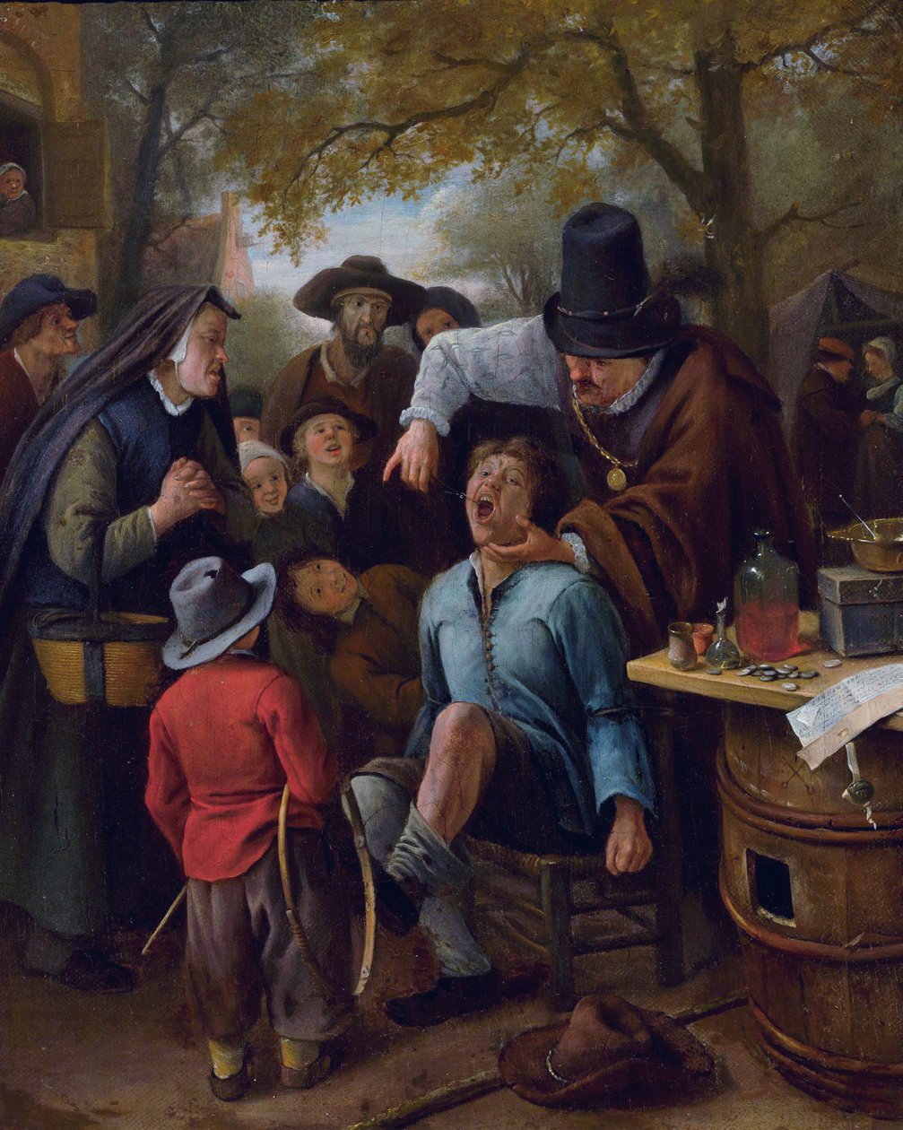 Bir diş çektirme by Jan Havickszoon Steen