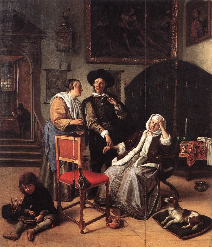 Doktor Ziyareti by Jan Havickszoon Steen