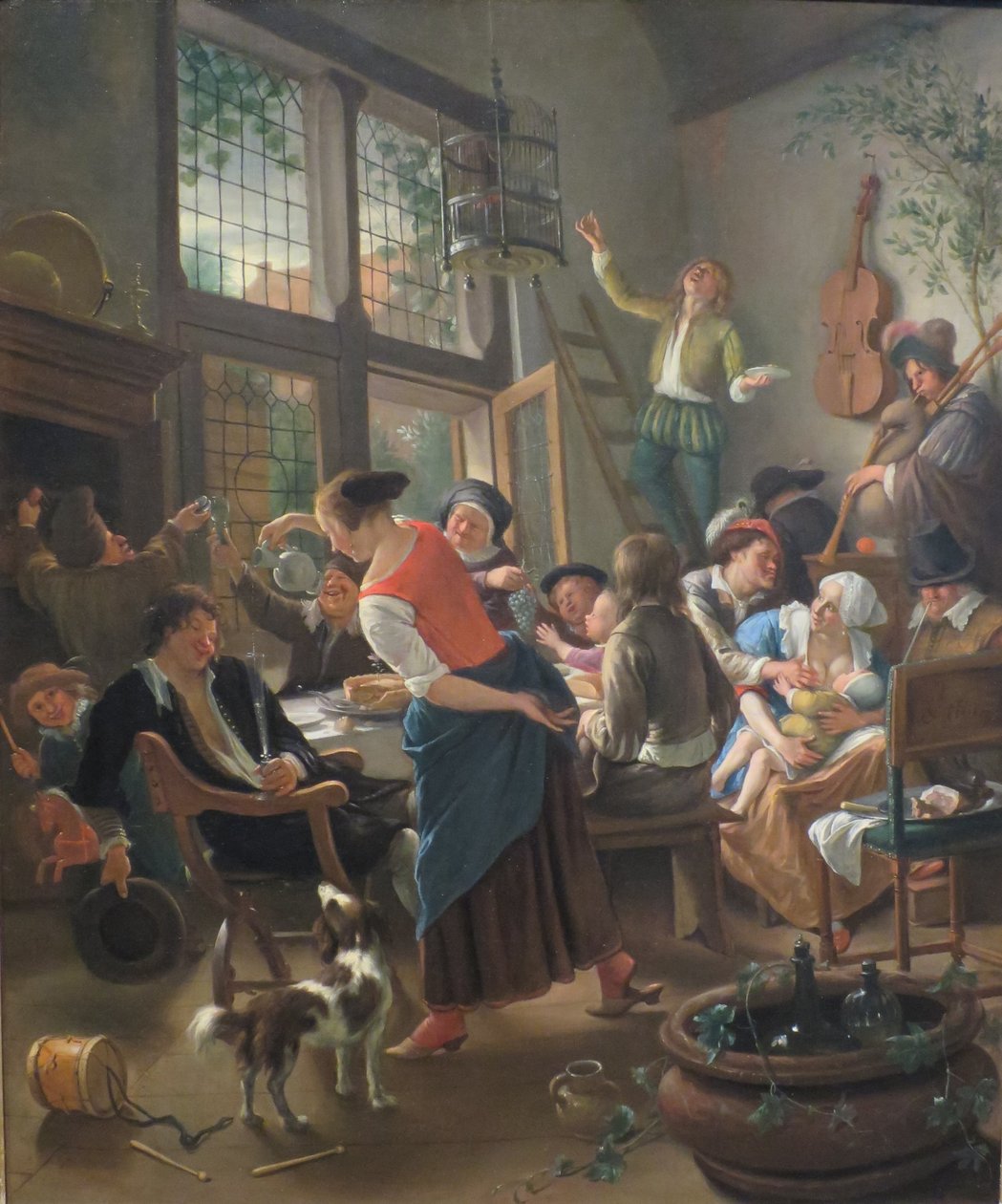 Şenlikli Aile Yemeği by Jan Havickszoon Steen