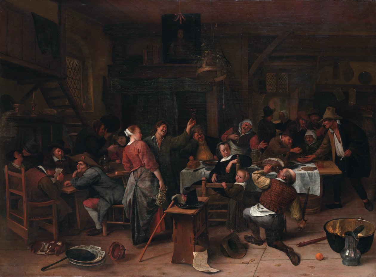 Prensler Günü by Jan Havickszoon Steen